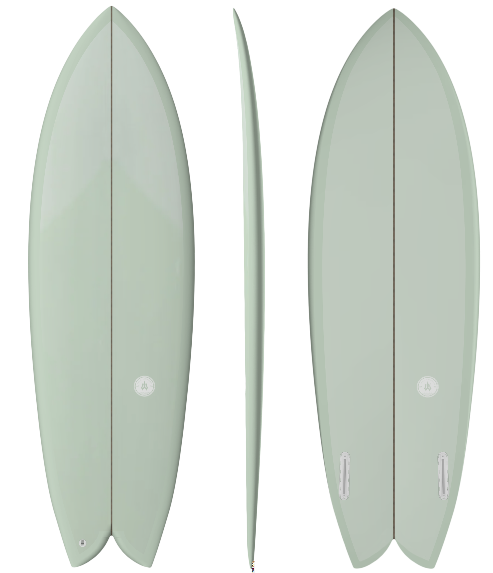 Fish: deck, perfil e bottom