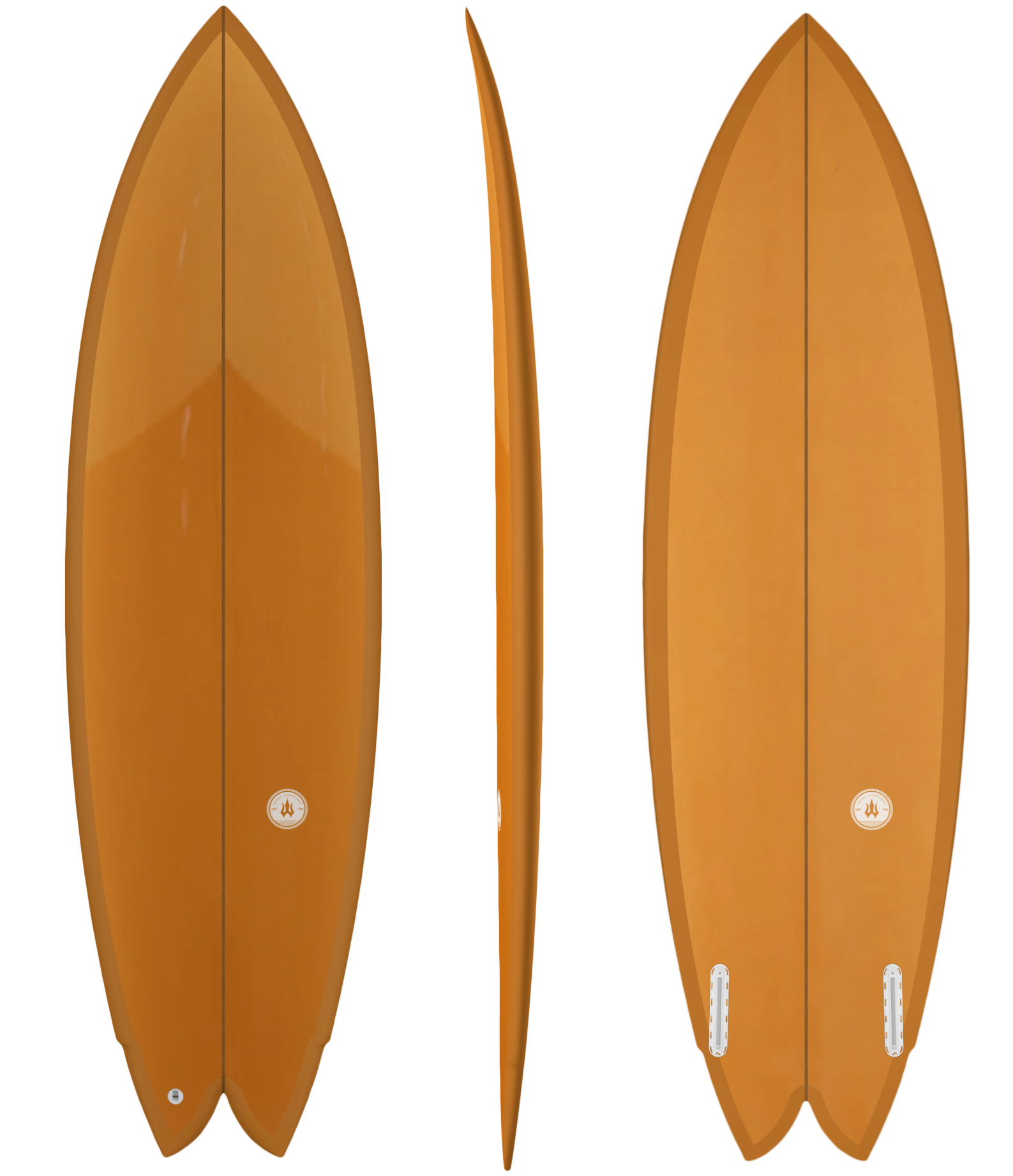 RocketTwin: deck, perfil e bottom