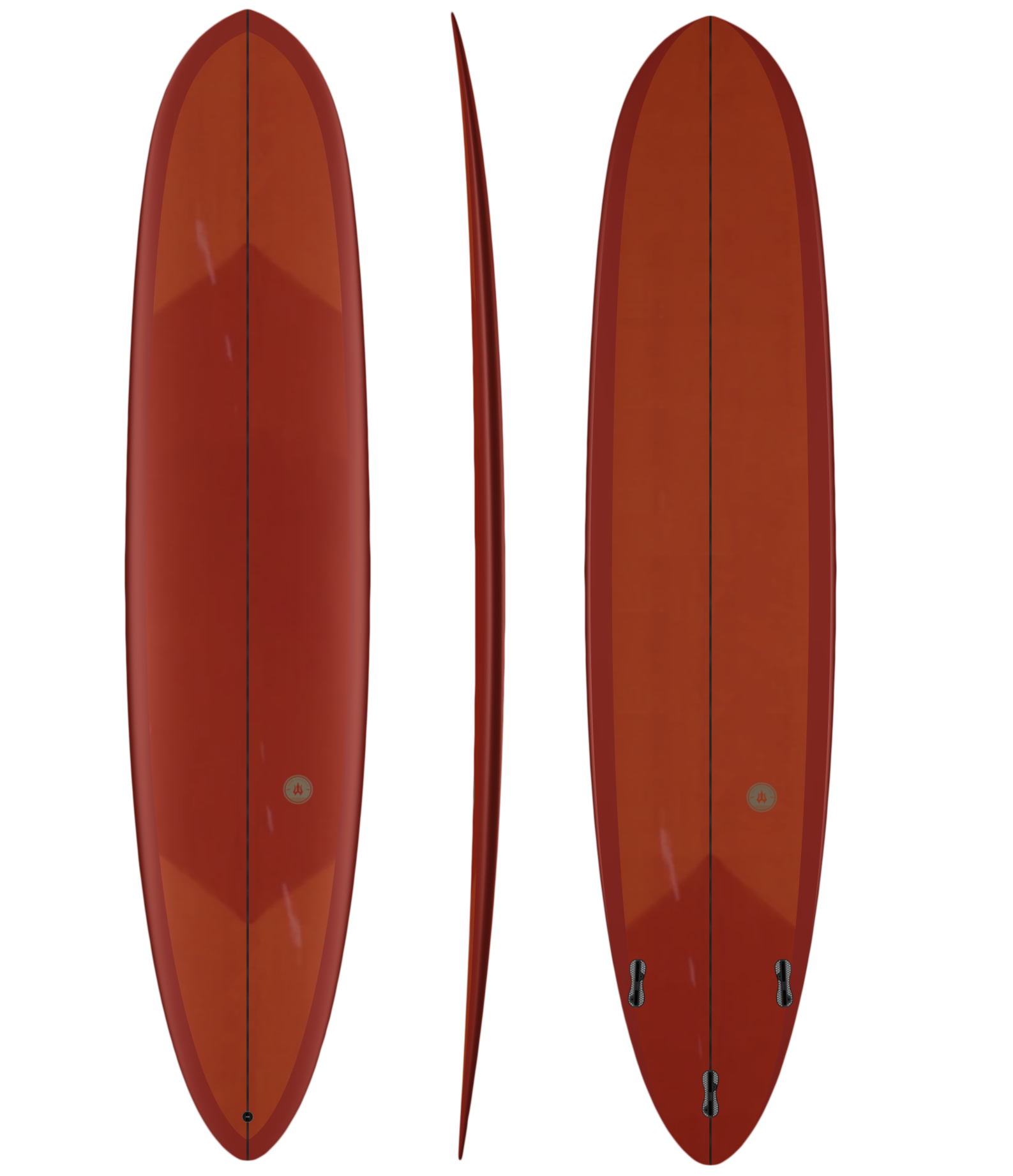 Triad: deck, perfil e bottom